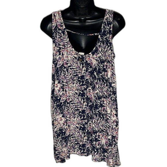 Roxy Swing Capella Dress Americano Blue Print Size Small - Picture 7 of 13